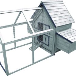 Kippenhok Castle Cottage Grijs 165cm L x 115.8cm B x 112.5cm H